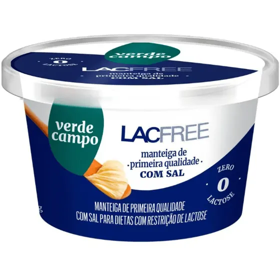 Manteiga Lacfree Verde Campo
