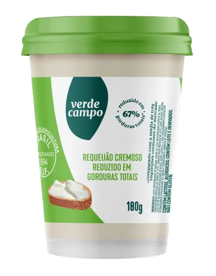 Requeijão Tradicional Verde Campo 180g