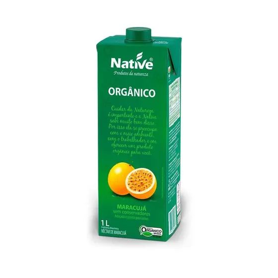 Néctar de Maracujá Orgânico Native 1L