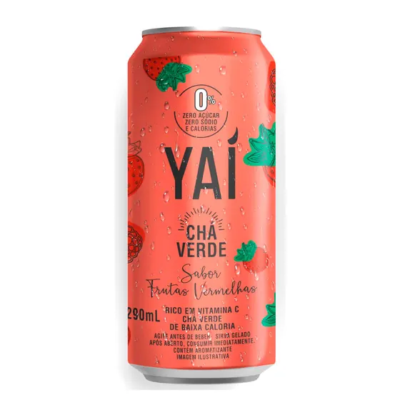 Chá Verde Frutas Vermelhas Yai