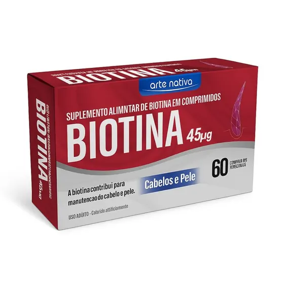 Biotina 45mcg 60 comprimidos