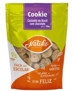 Cookies de Castanha com Chocolate 100g