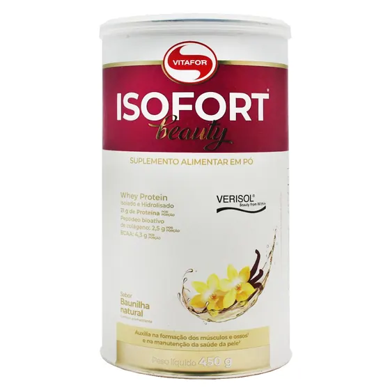Isofort Beauty Baunilha Vitafor 450g