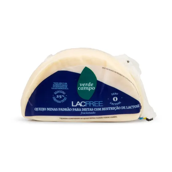 Queijo Padrão Fatiado Lacfree Verde Campo