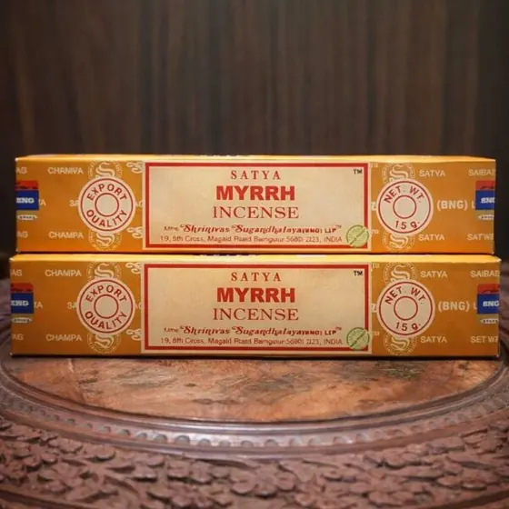 Incenso Fragrant Myrrh (Mirra) Satya
