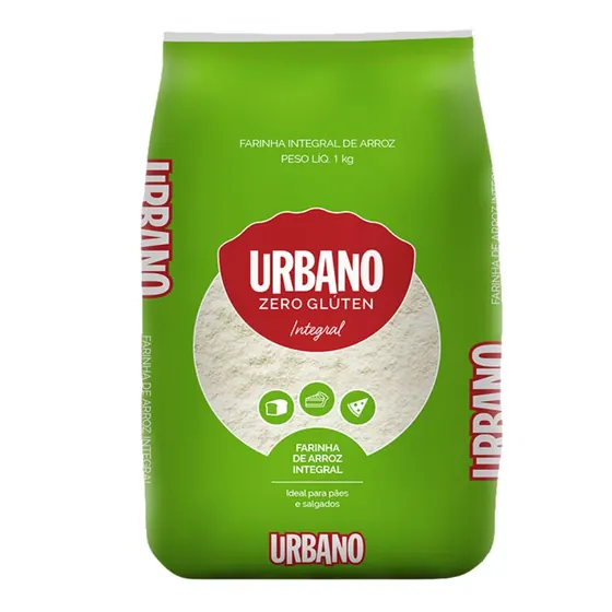 Farinha de Arroz Integral Urbano 1kg
