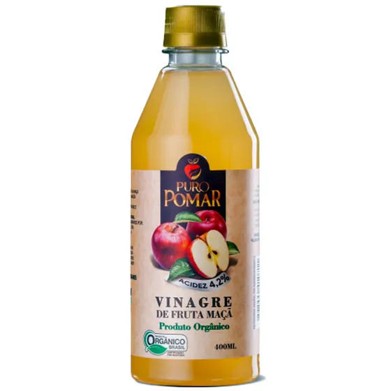 Vinagre de Maçã Puro Pomar 400ml
