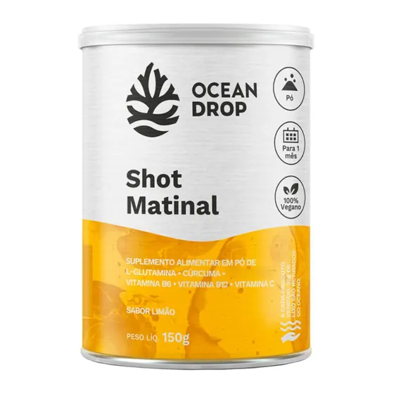 Shot Matinal em Pó Ocean Drop 150g
