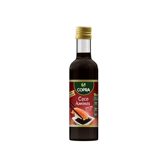Shoyu de Coco Vidro Copra 250ml