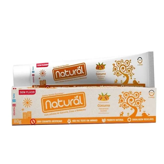 Pasta de Dente Natural Cúrcuma 80g
