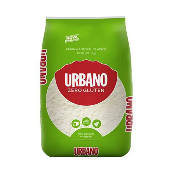 Farinha de Arroz Integral Urbano 1kg