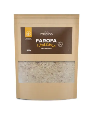 Farofa de Churrasco Zero Sódio 300g