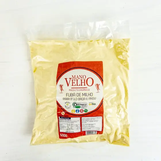 Fubá Orgânico Mano Velho 500g