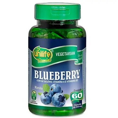 Blueberry Unilife 60 cápsulas