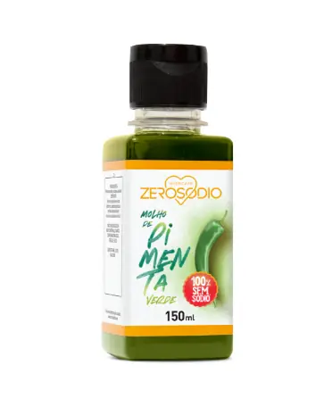 Molho de Pimenta Verde ZeroSódio 150ml