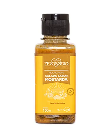 Molho para Salada Sabor Mostarda ZeroSódio -150ml